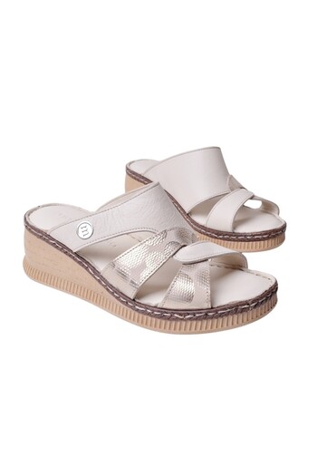 Mammamia Women's Leather Slippers D25Yt-1265