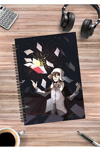 mertfigur Bungou Stray Dogs Spiral Notebook A5 (50 Sheets)