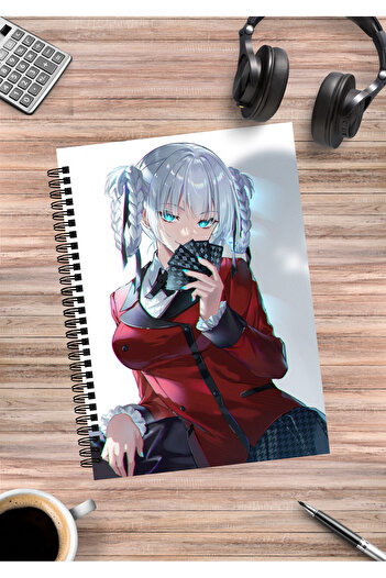 mertfigur Kakegurui Anime Spiral Notebook A5 (50Sheets)