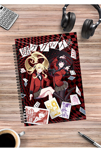 mertfigur Kakegurui Anime Spiral Notebook A5 (50Sheets)