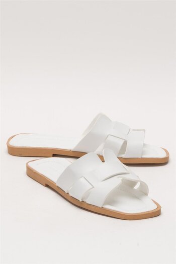 Liger Daily Summer Slippers White