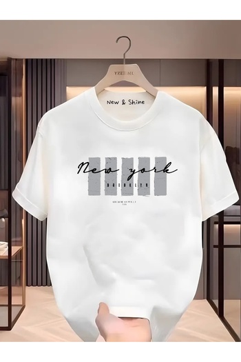 New Shine 1 tricou este un cadou pentru achiziții de 6 și peste în coș - Tricou oversize imprimat New York Brooklyn