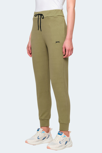 Slazenger Veteran Rbn Women's Light Green Sweatpants with Pockets