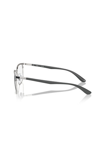 Ray-Ban Ray Ban Vista Unisex Square Eyeglasses- Rb 6518 - Lense Size:55mm - Black On Silver