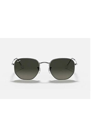 Ray-Ban Ray Ban Unisex Irregular Hexagonal Sunglasses- Rb 3548n - Lense Size:54mm - Gunmetal