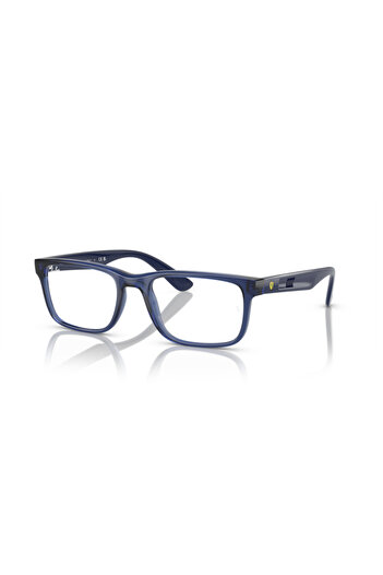 Ray-Ban Ray Ban Vista Unisex Rectangular Eyeglasses- Rb 7232m - Lense Size:54mm - Transparent Blue