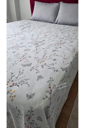 pınarhome collectıon 100% Heneke Bedspread Double 220X240 cm