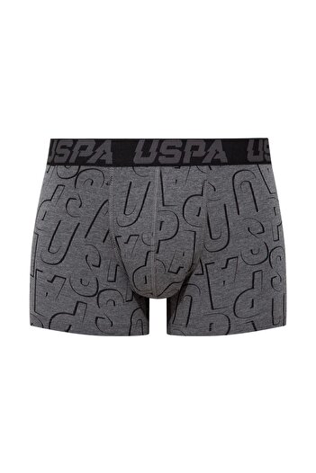 U.S. Polo Assn. Πόλο Ασν. Ανδρικό Μαύρο - Anthracite - Μπόξερ με στάμπα 3 τεμαχίων - Πολλαπλά χρώματα - ILC2.80D49G6J