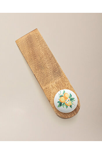 Madame Coco Sangleur Ceramic Door Stopper - Yellow/Green
