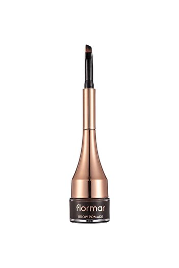Flormar دهن الحواجب الدائم المصطبغ بكثافة - دهن الحواجب - 004 بني داكن -8690604572212