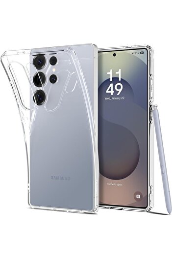 Spigen Spigen Liquid Crystal designed for Samsung Galaxy S25 ULTRA case cover (2025) - Crystal Clear