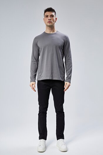 DOSXX Long Sleeve Ribbed Safe T-Shirt