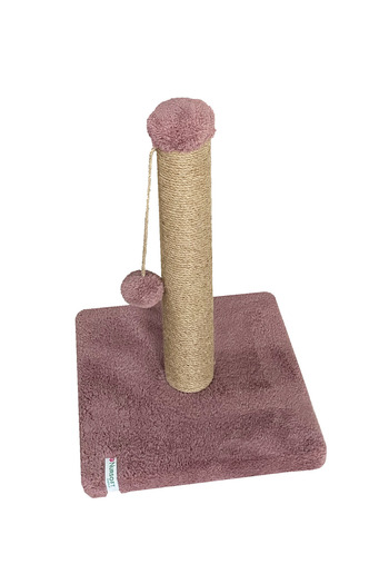 Nursoft 52 cm Pompom Cat Scratching Post and Board