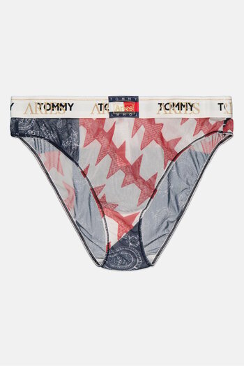 Tommy Hilfiger Tommy x Aries Women Brand Logo Panties, Multicolor