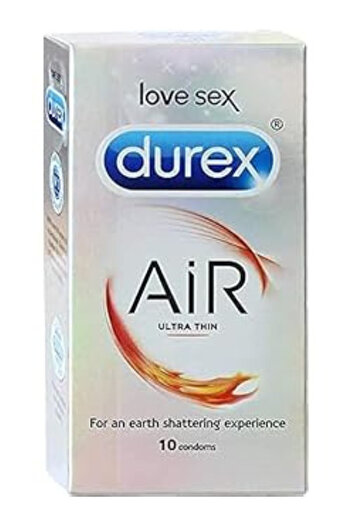 Durex واقي ذكري فائق النحافة من إير، 10 قطع
