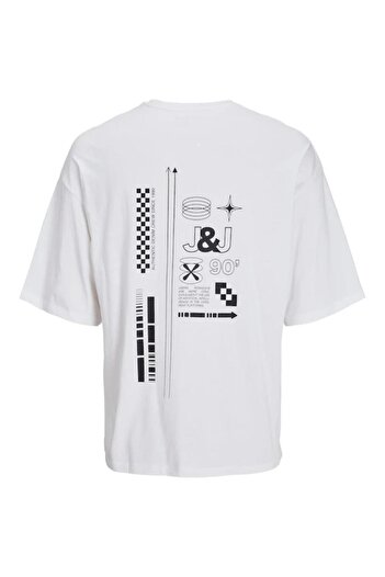 Jack & Jones JACK&JONES 12273506 ALMOS TEE ΜΕ ΣΤΑΥΡΩΜΕΝΟ ΣΧΕΔΙΟ ΣΤΗΝ ΠΛΑΤΗ ΚΟΝΤΟΜΑΝΙΚΟ ΜΠΟΥΜΕΛΟ