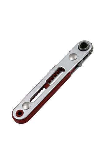 Choice A Straight Mini Multifunctional Bidirectional Forward and Reverse Ratchet Screwdriver Elbow Flat Hea