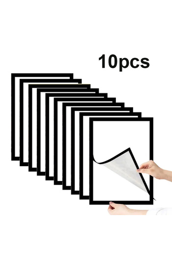 Choice 10pcs 2/3/5/10pcs A4 8x12Inch Rubber Magnet poster frame Soft Self Diamond Painting Frames A4 Canvas