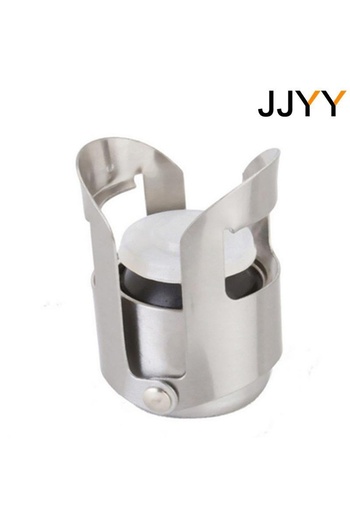 Choice silver Portable Stainless Latches Champagne Sparkling Wine Bottle Stopper Sealer Bar Wine Plug Liquo