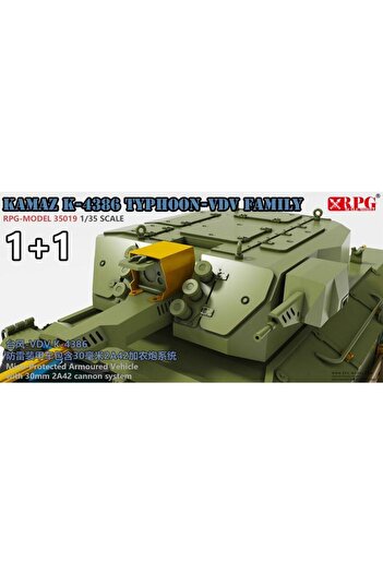 Choice RPG Model 35019 1/35 Scale Russian Typhoon VDV K-4386 (30mm 2A42 Autocannon Type & Mine-Protected...