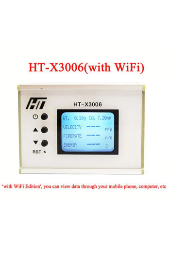 Choice X3006-(مع واي فاي) عداد سرعة 1-999 متر/ثانية لسرعة التصويب وقياس طاقة سرعة الكرة