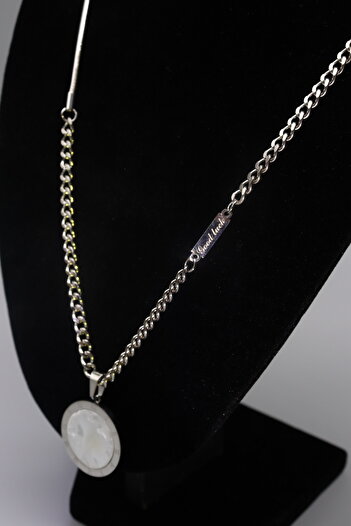 HFKY Roman Numeral Chain Will Be in Demand Necklace Good Luck Steel Necklace Hfky12