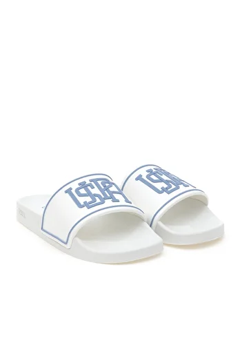 U.S. Polo Assn. Men's White Slippers 50305416 -Vr013
