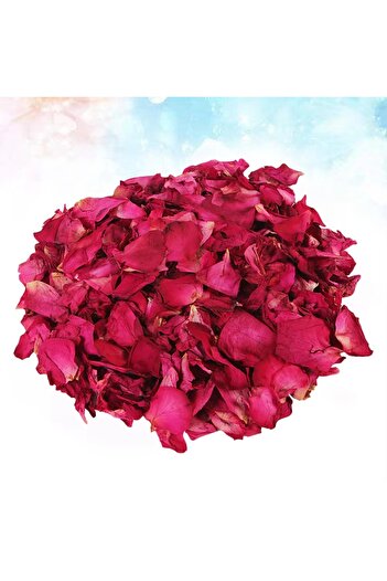HOBİ Kurutulmuş Gül Yaprakları Spa Ve Banyo İçin Yemek Masası Süsü 50 GR