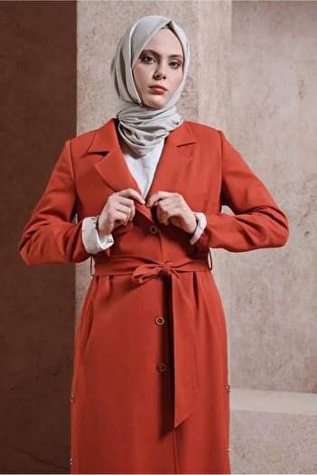 Alvina BIRDED TRENCH COAT 10868