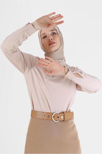 Alvina BUTTON DETAIL BLUZ 42286