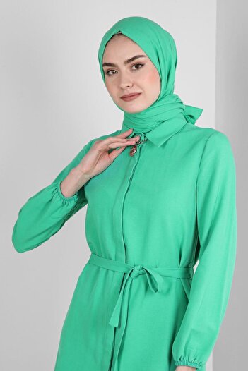 Alvina SHIRT COLLAR BENDED DOUBLE PANT SUIT 43547
