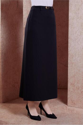Alvina 60551 MoDel Straight BelteD Skirt