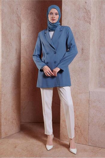 Alvina KRUVAZE YAKA BLAZER CEKET 44648