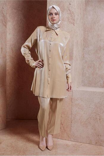 Alvina Tunic 44580 - Drawstring Detailed