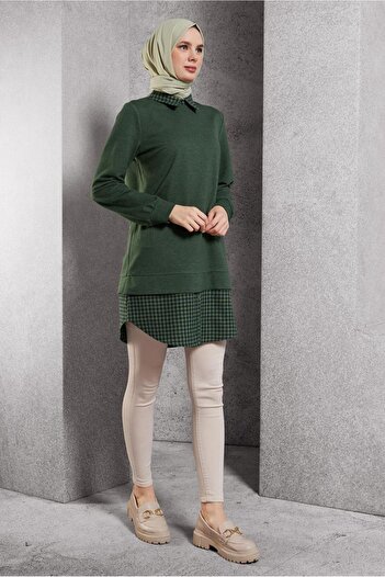 Alvina Shirt Collar Tunic 45198