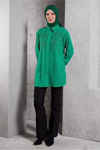Alvina Pul Payet Detailed Tunic 45063