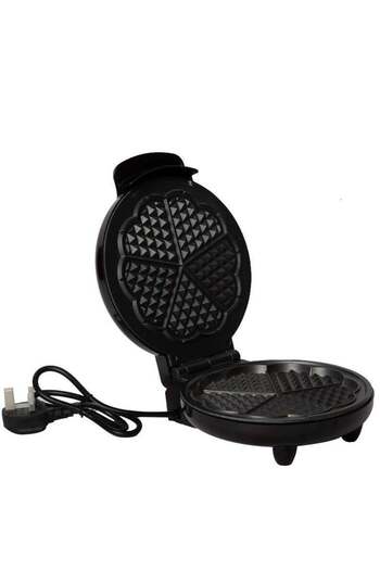 Koolen Colin Waffle Maker 1000 Watt 19 cm Black 800108001