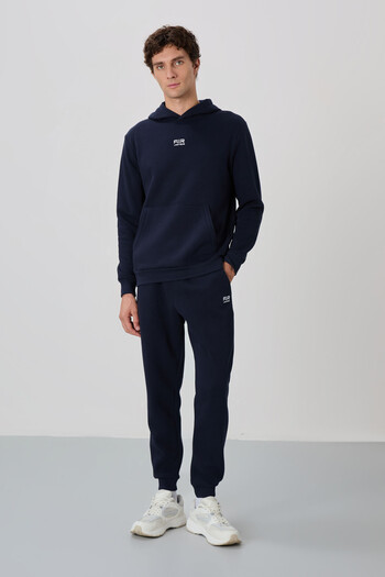 AIR JONES Ανδρική αθλητική φόρμα David Navy Blue Rose Gold - 85192