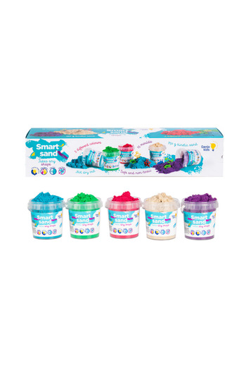 Fancy Kinetic Genio Kids 5 colours kinetic sand set 5 colours 750 g