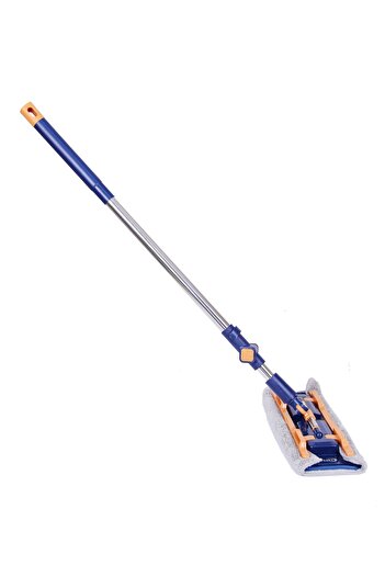 Cepillo Professional Microfiber Flat Mop | 3 Gear Clips | Washable Pads | 360° Rotating"