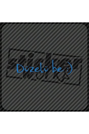 Sticker Works Autocolant Düzel Be