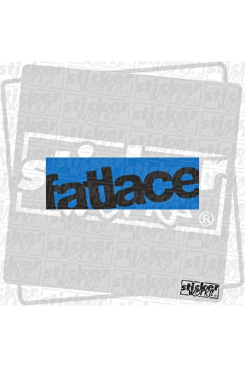 Sticker Works Autocolant Fatlace