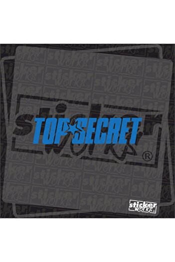 Sticker Works Autocolant Top Secret