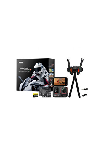 Insta360 Ace Pro 2 Motosiklet Kiti Aksiyon Kamerası