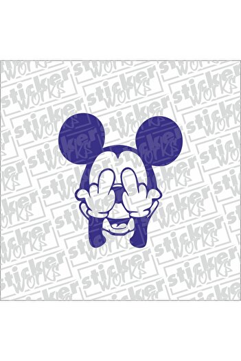 Sticker Works Autocolant Mickey