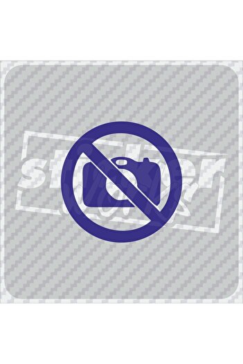 Sticker Works Autocolant Fotografie interzisă