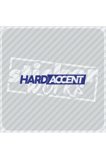 Sticker Works Autocolant cu accent dur