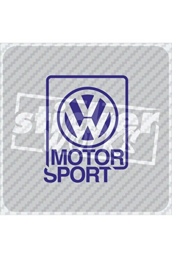Sticker Works Abțibild cu stema și bandă de fosfor - Albastru