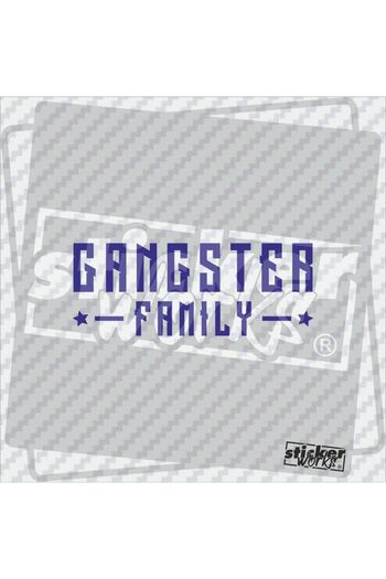 Sticker Works Autocolant cu hologramă pentru familia gangsterilor