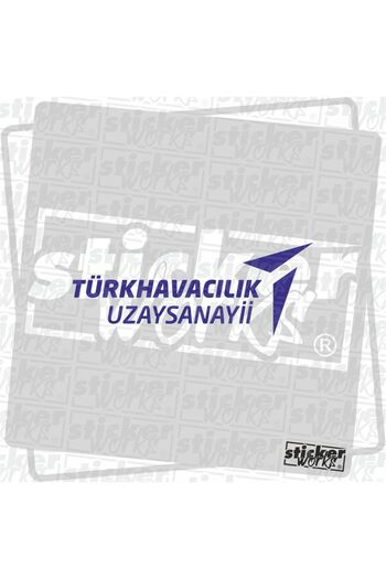 Sticker Works Autocolant pentru industria spațială a aviației turcești